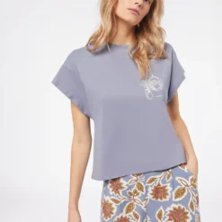 Top Manches Courtes En Coton