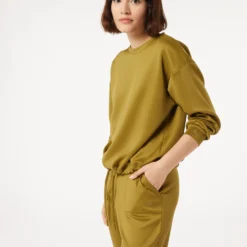 Top Manches Longues Resserré à La Taille