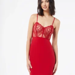 Nuisette En Dentelle Effet Bustier