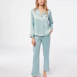 Pantalon De Pyjama Satiné -Magasin De Lingerie Etam 653800028 6