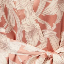 Déshabillé Satiné Imprimé Doublure Polaire -Magasin De Lingerie Etam 653800888 b