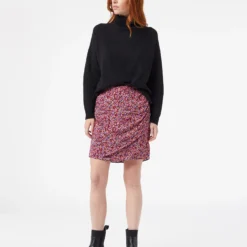 Jupe Portefeuille à Fleurs -Magasin De Lingerie Etam 653801368 c