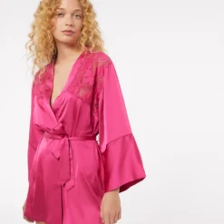 Déshabillé Satiné -Magasin De Lingerie Etam 653804572 c