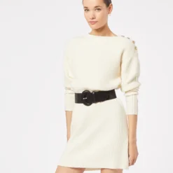 Robe En Maille Torsadée