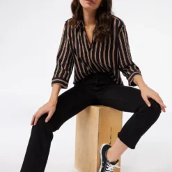 Chemise Manches Longues Rayée -Magasin De Lingerie Etam 653809016 6