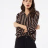 Chemise Manches Longues Rayée