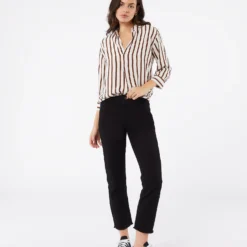 Chemise Manches Longues Rayée 7 Chemise Manches Longues Rayée -Magasin De Lingerie Etam 653809039 6