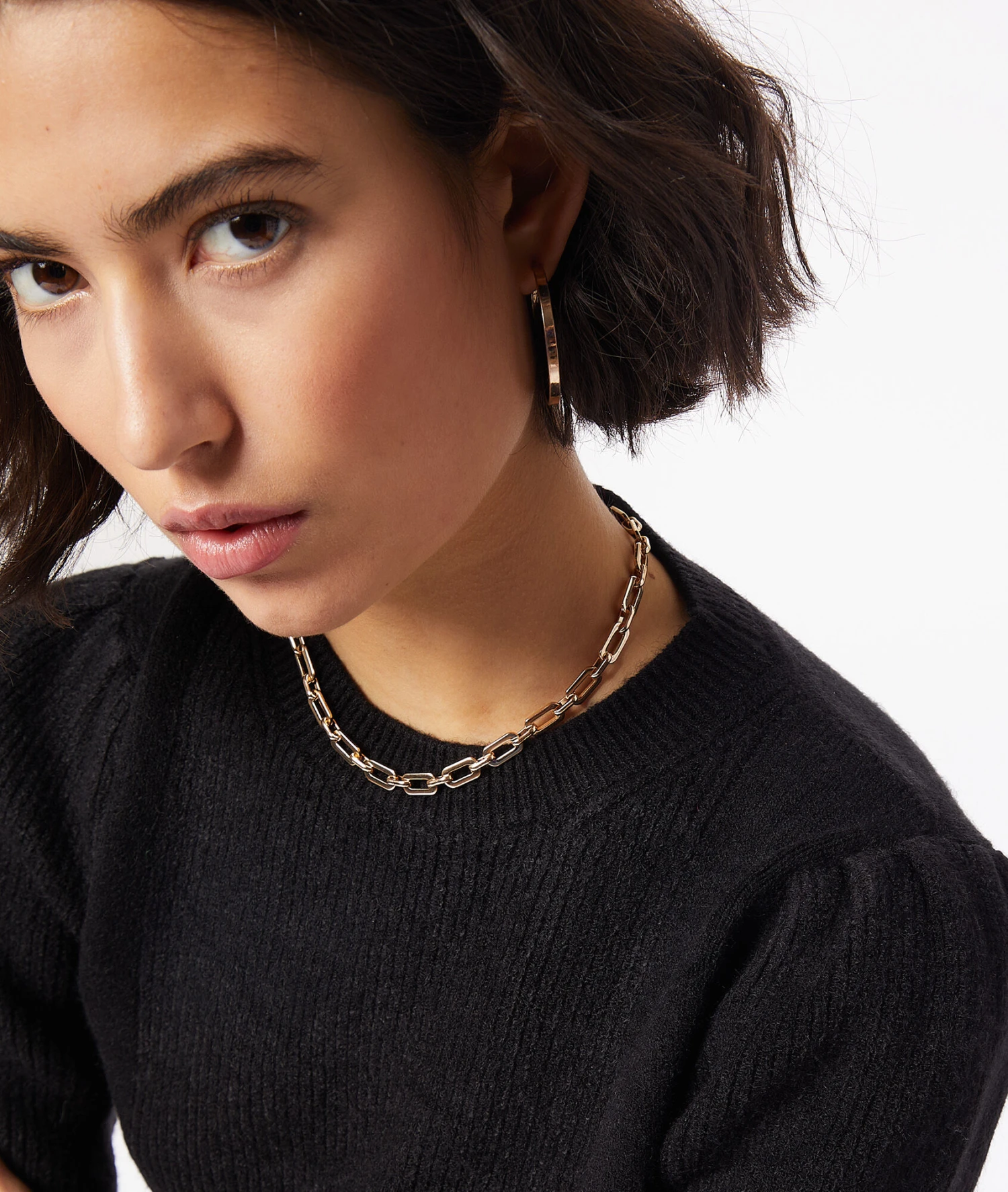 Pull En Maille Col Rond 4 Pull En Maille Col Rond – Image 4