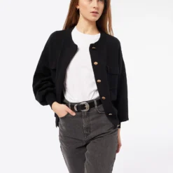 Veste En Maille Avec Poches -Magasin De Lingerie Etam 653811705 c