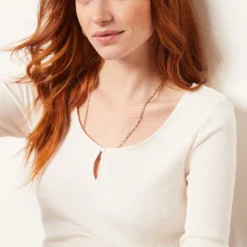 T-shirt Manches Longues Côtelé -Magasin De Lingerie Etam 653821980 b