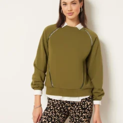 Sweat Détails Ajourés -Magasin De Lingerie Etam 653822645 c