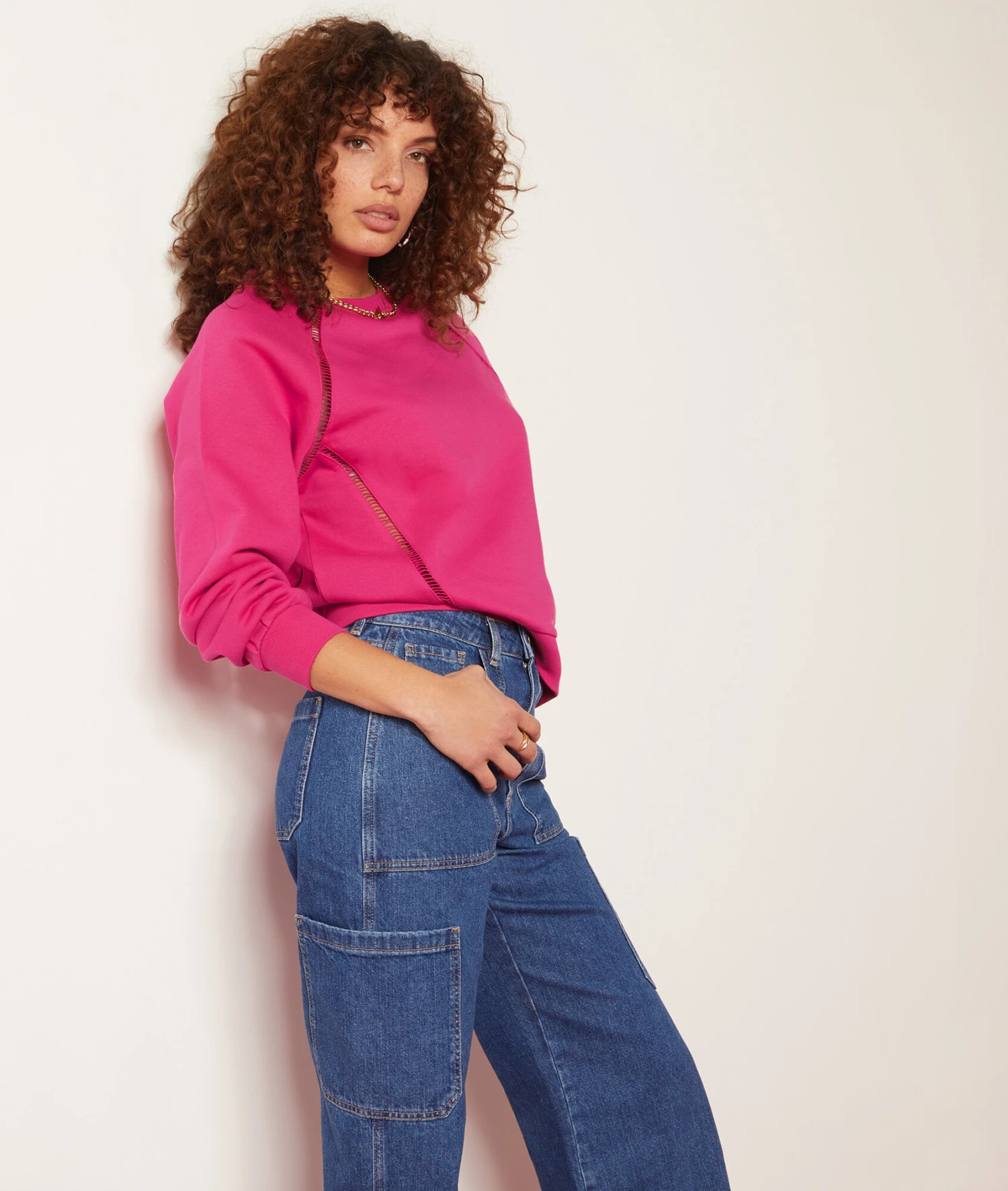 Sweat Détails Ajourés 1 Sweat Détails Ajourés