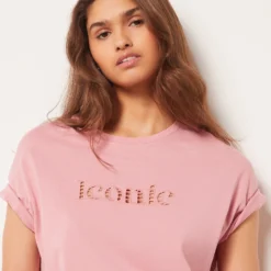 T-shirt Manches Courtes Ajouré "Iconic" -Magasin De Lingerie Etam 653823370 b
