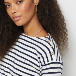 T-shirt Rayé Manches 3/4 8 T-shirt Rayé Manches 3/4 -Magasin De Lingerie Etam 653827825 b