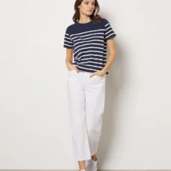 T-shirt à Rayures 100% Coton -Magasin De Lingerie Etam 653829625 6