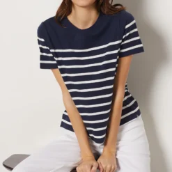 T-shirt à Rayures 100% Coton -Magasin De Lingerie Etam 653829625 b