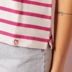 T-shirt à Rayures 100% Coton -Magasin De Lingerie Etam 653829671 b