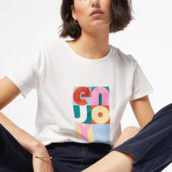 T-shirt Manches Courtes 100% Coton -Magasin De Lingerie Etam 653830806 6