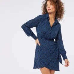 Robe Portefeuille Imprimée