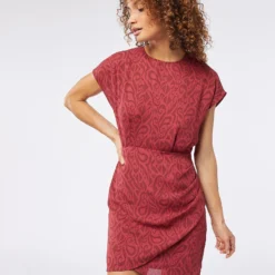 Robe Imprimée Dos Nu