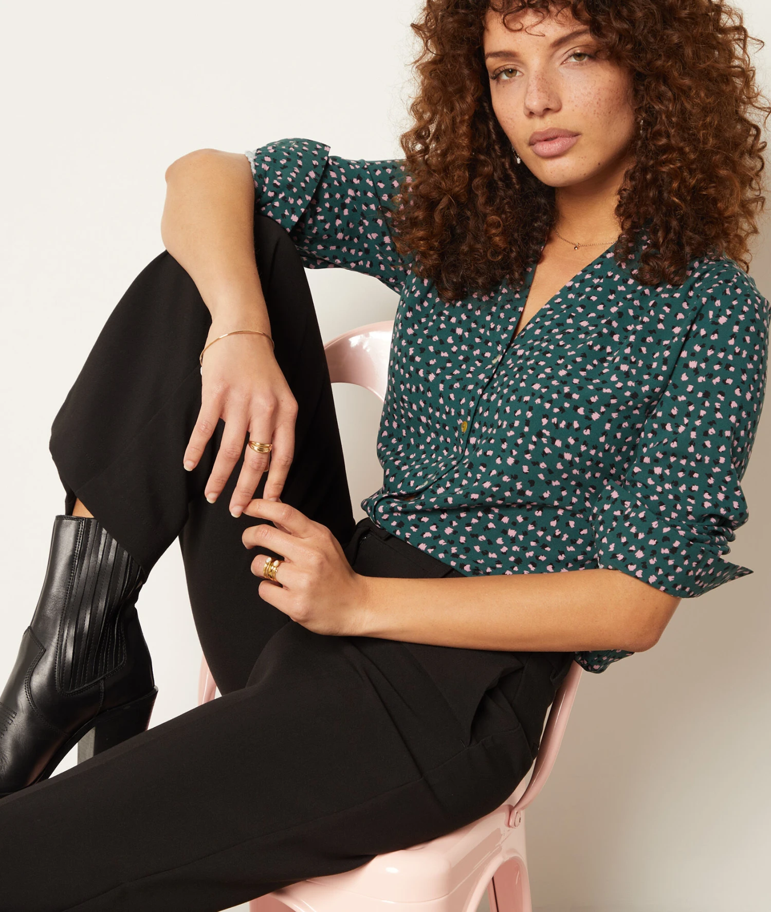 Chemisier Imprimé 3 Chemisier Imprimé – Image 3