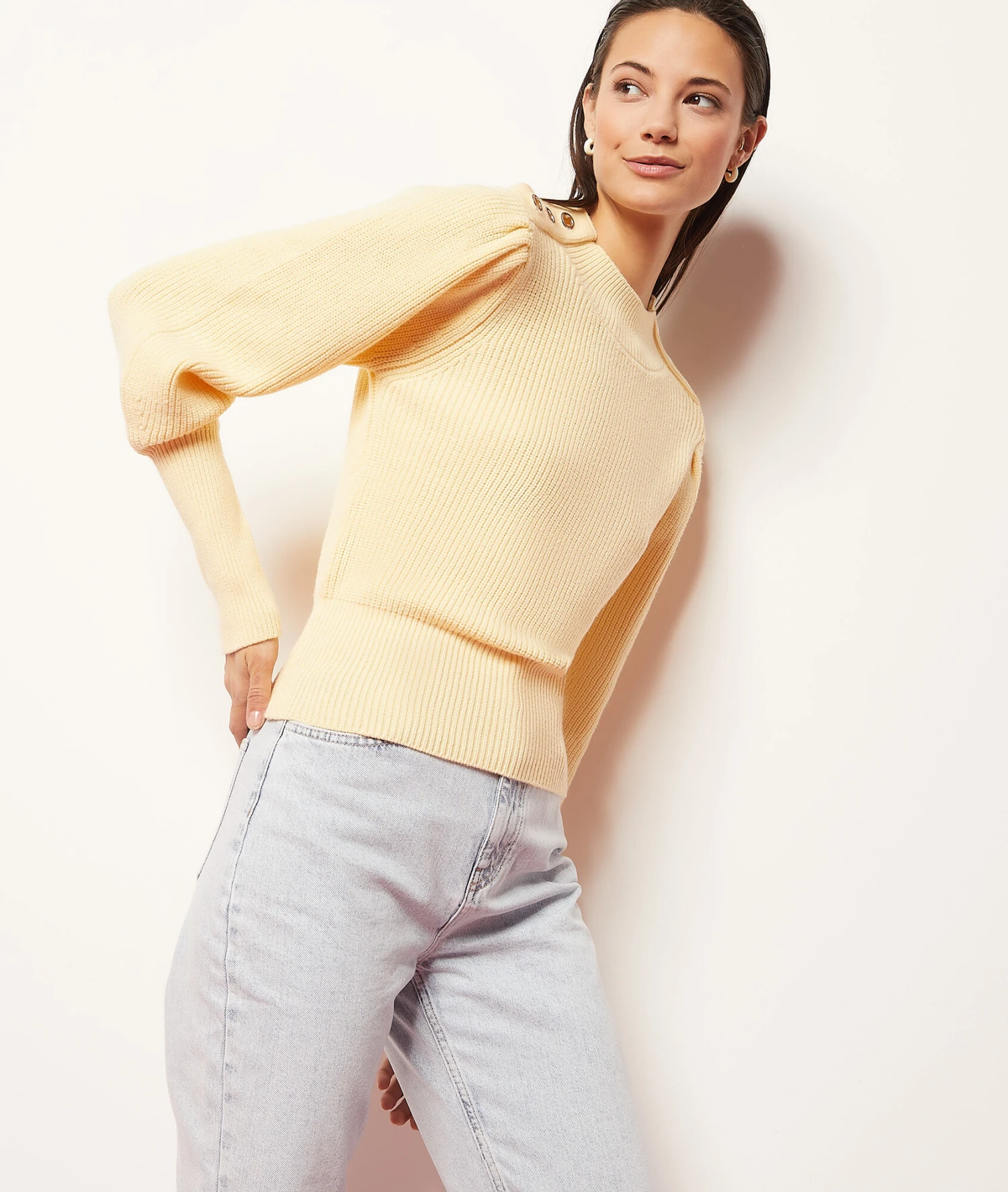 Pull En Maille Côtelée 1 Pull En Maille Côtelée