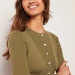 Gilet En Maille Côtelé -Magasin De Lingerie Etam 653867645 b