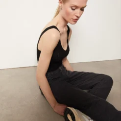 Body En Maille Côtelé