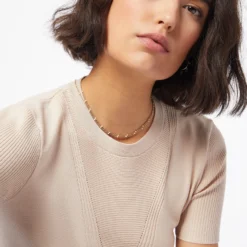 T-shirt Manches Courtes En Fine Maille 8 T-shirt Manches Courtes En Fine Maille -Magasin De Lingerie Etam 653869888 b