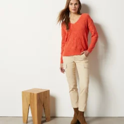 Pull En Maille Ajourée -Magasin De Lingerie Etam 653871262 6