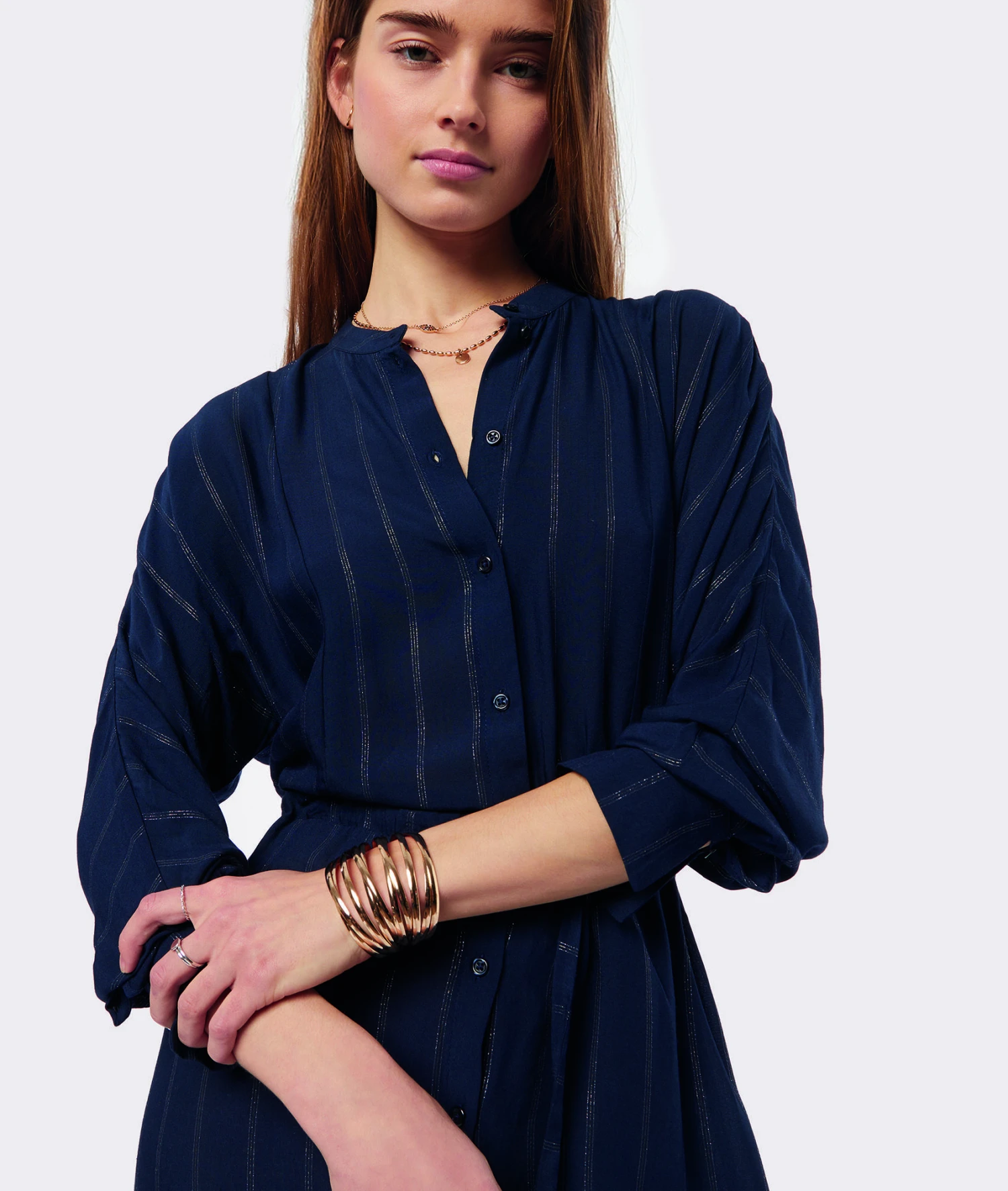 Robe Longue Détails Brillants 5 Robe Longue Détails Brillants – Image 5