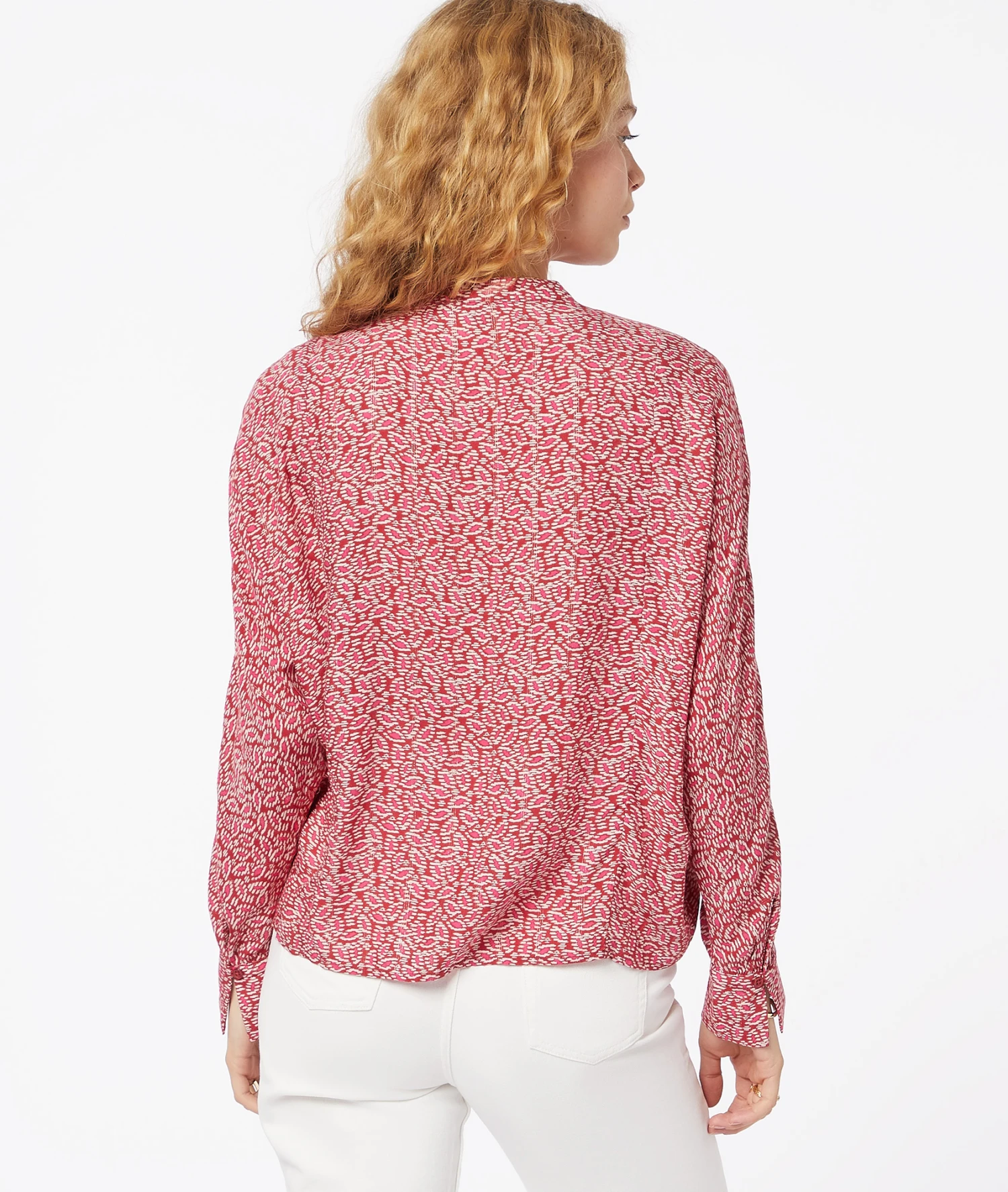 Blouse Imprimé Détails Brillants 2 Blouse Imprimé Détails Brillants – Image 2