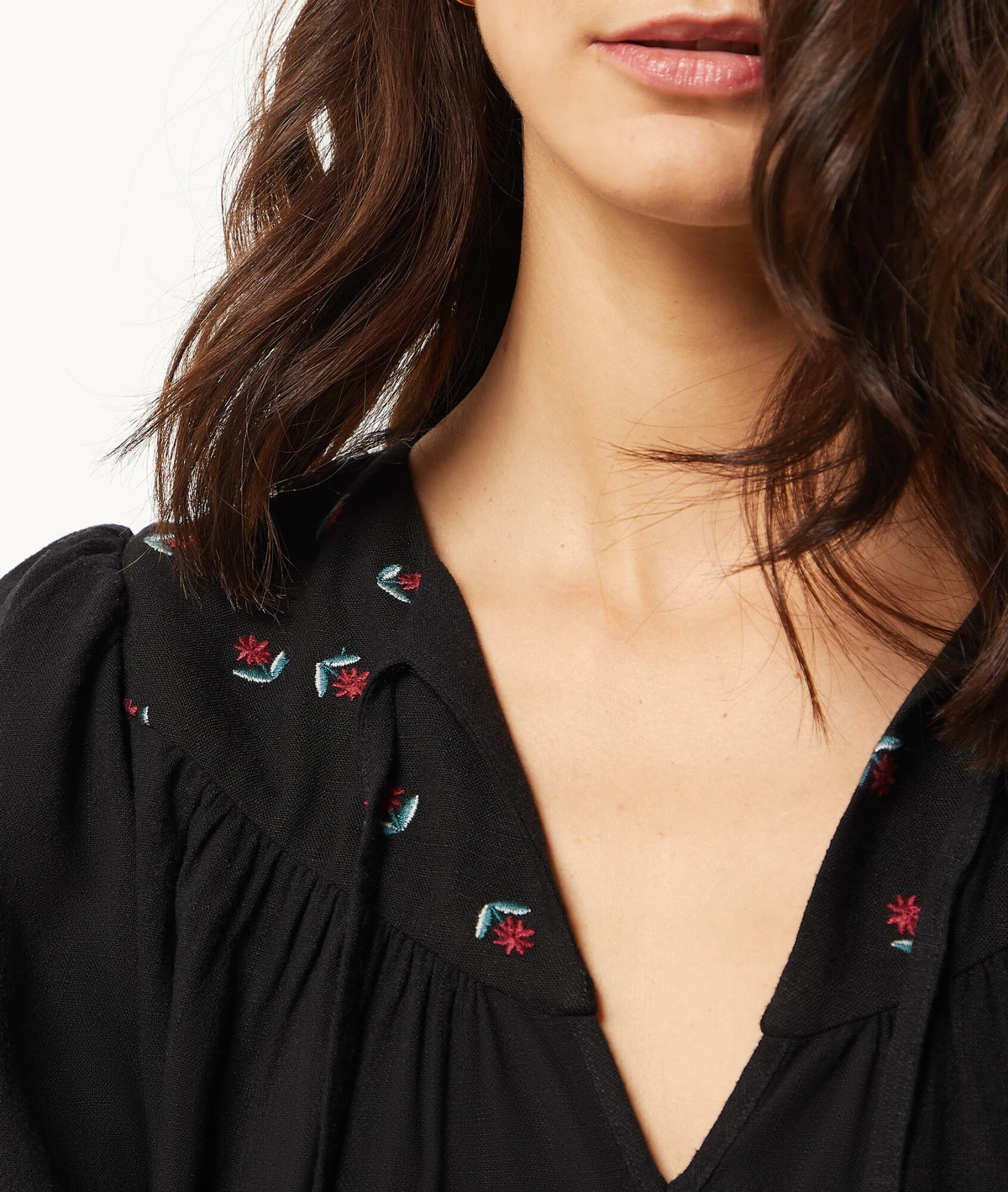 Robe Détails Broderie 4 Robe Détails Broderie – Image 4