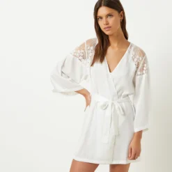 Déshabillé Détails Dentelle -Magasin De Lingerie Etam 653893401 c