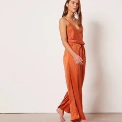 Pantalon De Pyjama Satiné -Magasin De Lingerie Etam 653894385 6