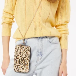 Pochette De Téléphone En Cuir