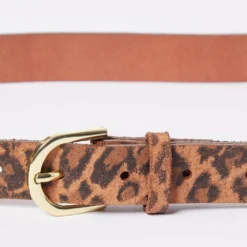 Ceinture En Cuir, Imprimé Léopard -Magasin De Lingerie Etam 653898288 b