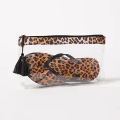 Tongs Imprimé Léopard -Magasin De Lingerie Etam 653909987 6