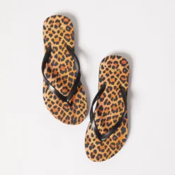 Tongs Imprimé Léopard -Magasin De Lingerie Etam 653909987 c