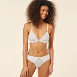 Triangle Sans Armatures Broderie Anglaise -Magasin De Lingerie Etam 653911780 6