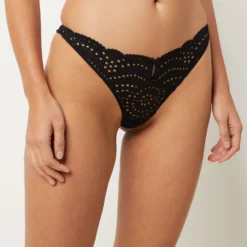 Tanga Broderie Anglaise 7 Tanga Broderie Anglaise -Magasin De Lingerie Etam 653921405 6