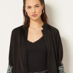 Veste Détails Broderie -Magasin De Lingerie Etam 653926105 c