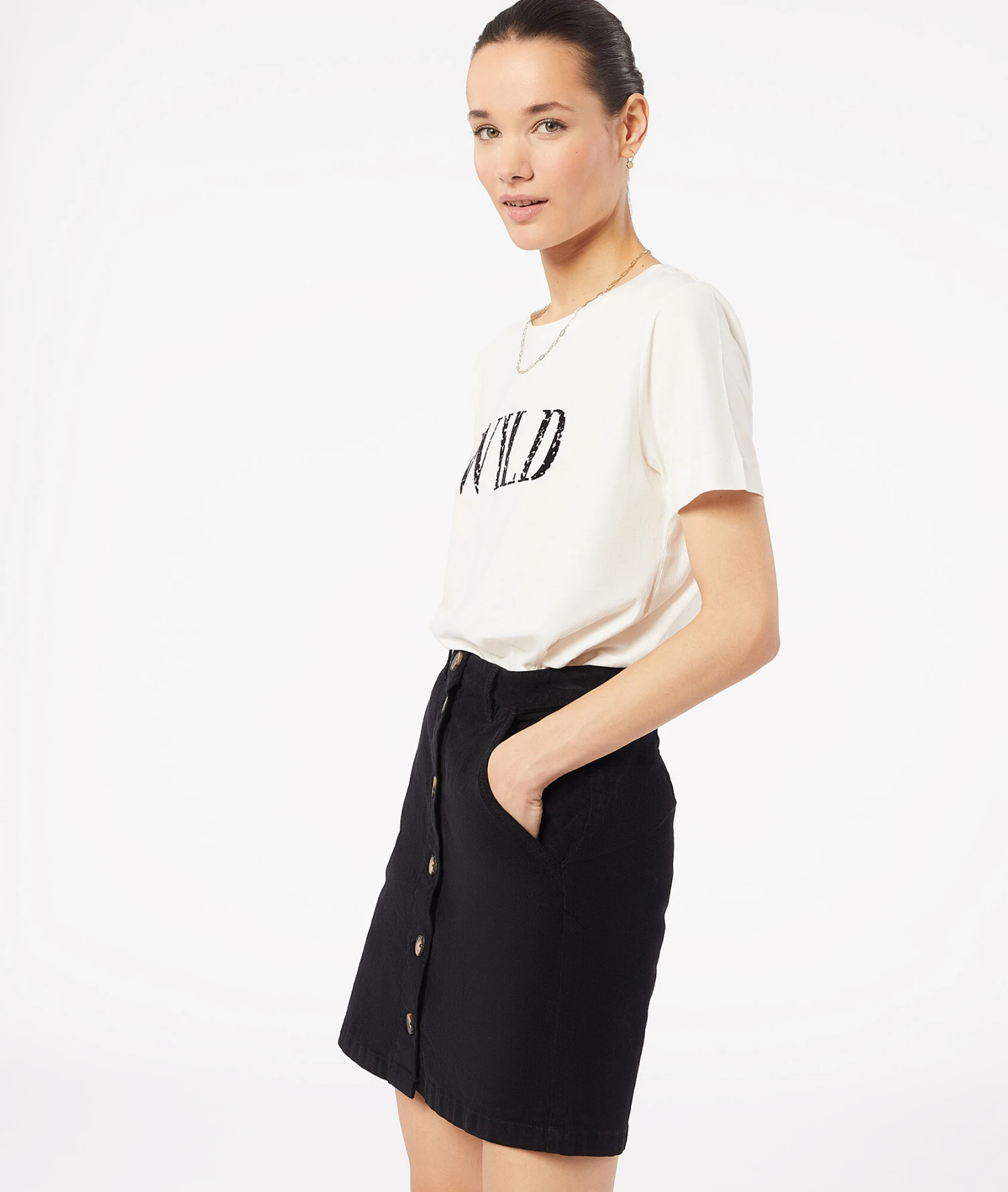 T-shirt Imprimé 100% Coton 5 T-shirt Imprimé 100% Coton – Image 5