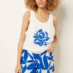 Débardeur Imprimé 100% Coton