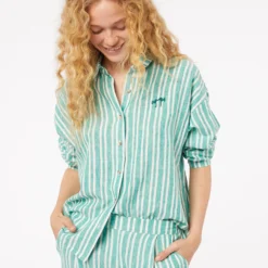 Chemise De Pyjama Rayée