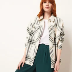 Veste Surchemise à Rayures 9 Veste Surchemise à Rayures -Magasin De Lingerie Etam 653940080 c