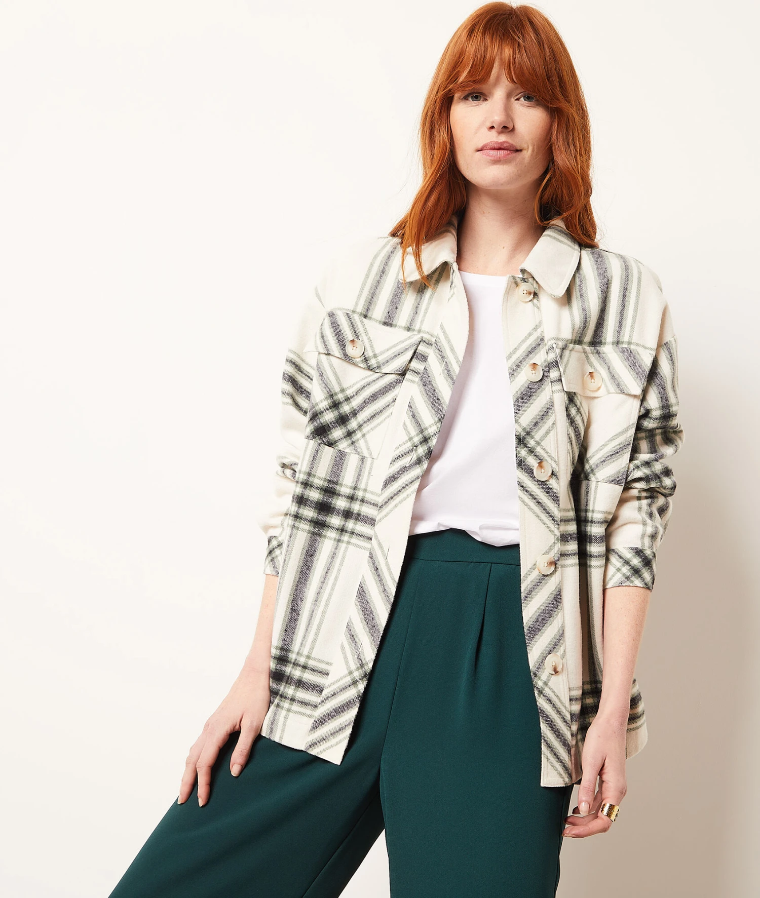 Veste Surchemise à Rayures 5 Veste Surchemise à Rayures – Image 5