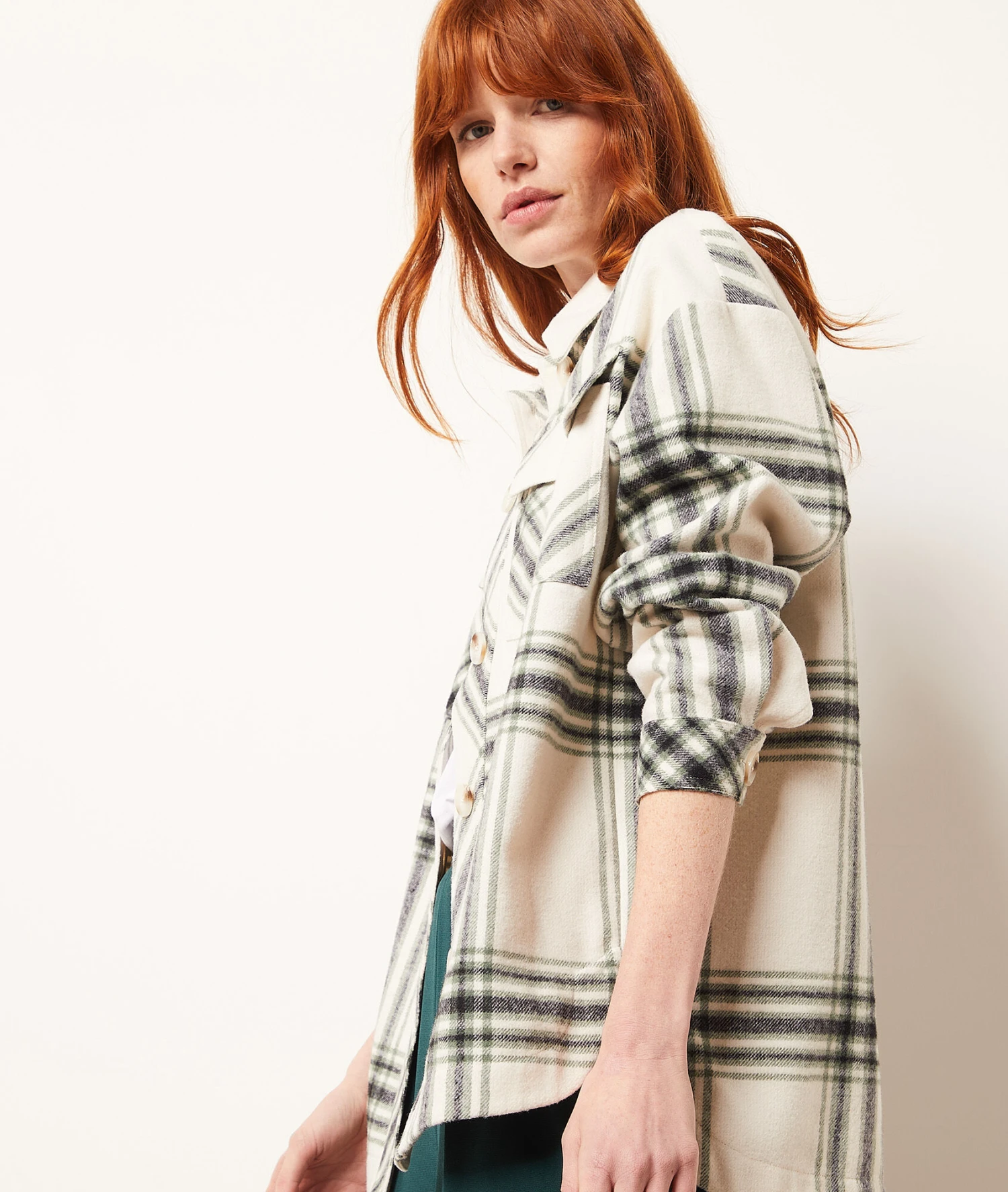 Veste Surchemise à Rayures 1 Veste Surchemise à Rayures