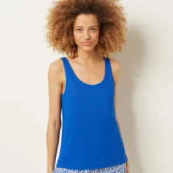 Débardeur De Pyjama 100% Lin -Magasin De Lingerie Etam 653940523 c