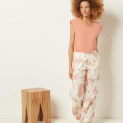 Pantalon De Pyjama Fleuri -Magasin De Lingerie Etam 653942661 c
